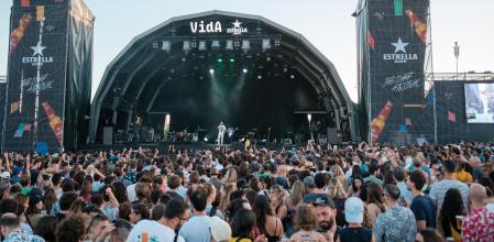 Concierto de Jorge Drexler en el festival Vida de Vilanova i la Geltrú, el 2023