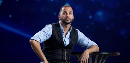 Antonio Tejado during tv show 