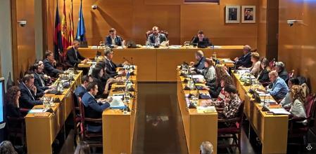 Sesión plenaria del Ayuntamiento de Mataró