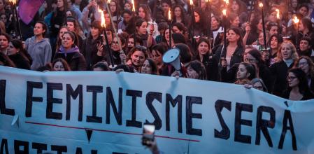 Manifestación el pasado 8 de marzo en Barcelona