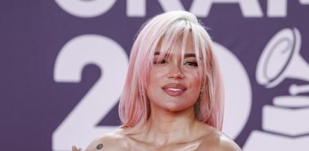 Singer Karol G at the 24nd annual Latin Grammy Awards 2023 in Sevilla on Thursday, 16 November 2023.