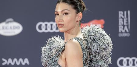 Actress Ursula Corbero at photocall for the 11th annual Feroz Awards in Madrid on Friday, 26 January 2024.