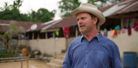 El actor, en uno de los capítulos de la serie