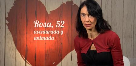 Rosa en 'First Dates'