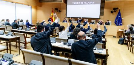 Comision de Justicia Ley de Amnistía Votaciones