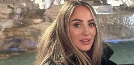 Rocío Flores en Roma