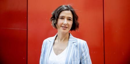 FOTO ALEX GARCIA ENTREVISTA CON NURIA PARLON, ALCALDESA DE SANTA COLOMA DE GRAMENET 2023/06/23