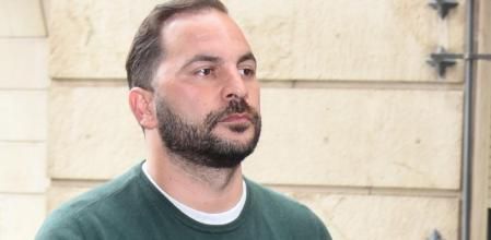 Antonio Tejado en su entrada al juzgado