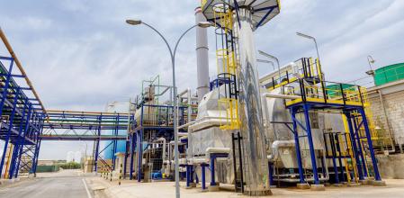 Ercros Complejo industrial de Tarragona Vista exterior planta Vila-seca