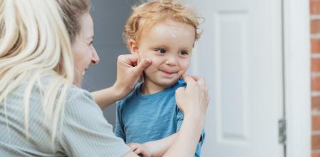 protector solar especialmente formulado para proteger la pìel de los más pequeños.