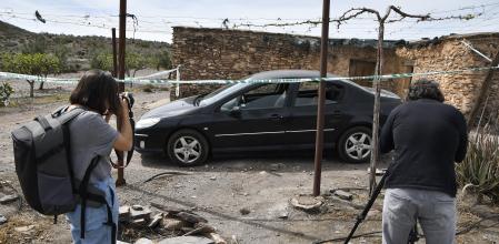 Cortijo en Las Alcubillas, una pedanía la mitad de cuyo territorio corresponde a Gérgal (Almería), donde fueron hallados los cuerpos