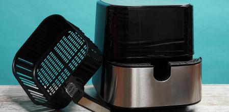 Una freidora de aire.