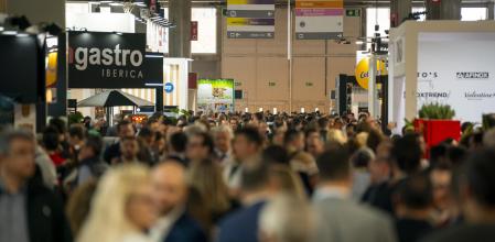Ambiente en la Feria Alimentaria de Fira de Barcelona