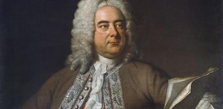 Retrato de Georg Friedrich Händel.