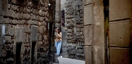 FOTO ALEX GARCIA EL ULTIMO CATASTRO DE LA CIUDAD DE BARCELONA RECOGE DATOS SOBRE LA ANTIGUEDAD DE LAS VIVIENDAS DE LA CIUDAD. EN LA FOTO EL CALL JUDIO, QUE ALBERGA ALGUNA DE LAS CASAS MAS VIEJAS 2024/03/19