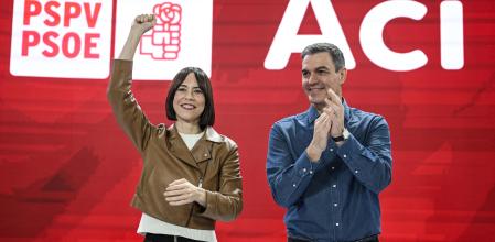 GRAFCVA9551. BENICÀSSIM (CASTELLÓN), 24/03/2024.- El secretario general del PSOE y presidente del Gobierno, Pedro Sánchez, clausura el congreso extraordinario con el que los socialistas valencianos abren una nueva etapa bajo el liderazgo de la ministra de Ciencia, Innovación y Universidades Diana Morant. EFE/Andreu Esteban