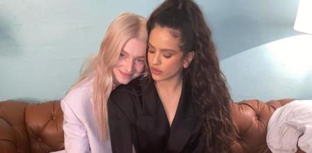 Rosalía y Hunter Schafer