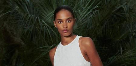 Vestido blanco de Zara