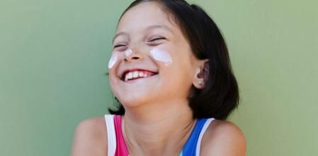 Protectores solares infantiles.