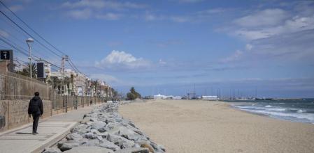 09 - 04 - 2024 / Barcelona / platja de Bellamar de Premià de Mar / Foto: Llibert Teixidó