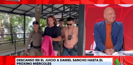 Arús en su programa este viernes, abordando la última hora del caso Daniel Sancho en Tailandia