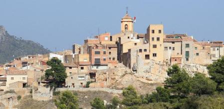 Vista de Pinell de Brai, en la comarca de la Terra Alta