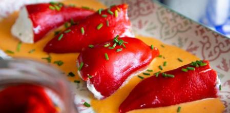 Prepara esta receta vegana tan deliciosa de pimientos del piquillo rellenos