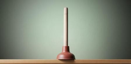 Desatascador de tuberías.