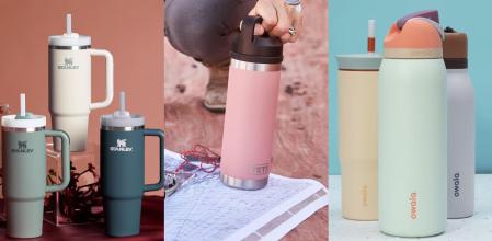 Termos de las marcas Stanley, Yeti y Owala