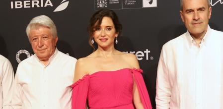 Isabel Diaz Ayuso en la 11a edición de los premios Platino, en México