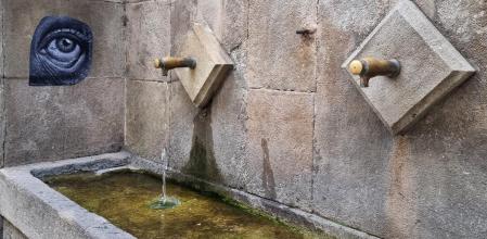 El Ojo de la sequía en la Travessera de Gràcia.