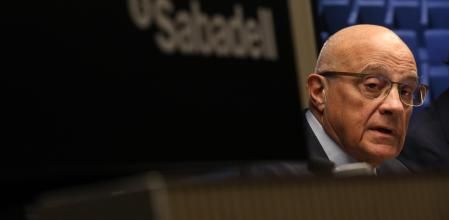 Cuenta de resultados 2019 del Sabadell . El predidente Josep Oliu Foto Emilua Gutierrez 31/01/2020