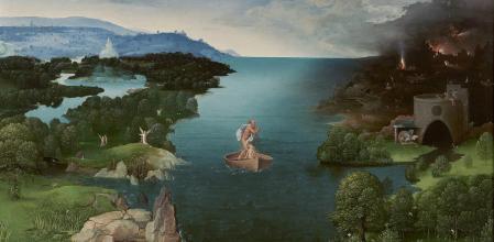 'El paso de la laguna Estigia'.