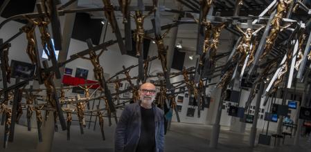 16 - 05 - 2024 / Hospitalet - Tecla Sala / Presentació de l’exposició “Alfons Flores. L’escenari prodigiós”, amb escenografies d'opera. / Foto Llibret Teixidó -