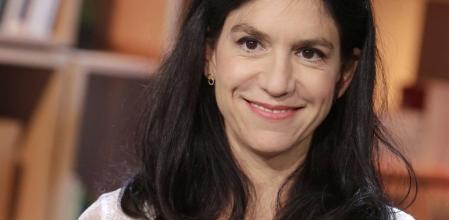 PARIS, FRANCE - 10/17/2018: Writer Clara Dupont-Monod poses during a portrait session in Tv talk show 
