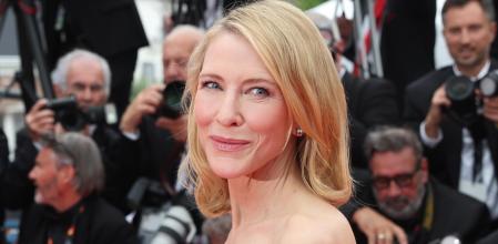 Cate Blanchett en la alfombra roja del Festival de Cine de Cannes