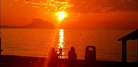 Amanecer en Altea.