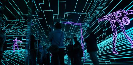 'Music.Response', de Smith & Lyall, en The Cube de Casa Batlló