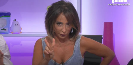 María Patiño, presentadora de 'Ni que fuéramos shhh', asegura que Bárbara Rey ha demandado a su hijo, Ángel Cristo Jr.