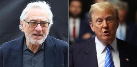 Robert de Niro y Donald Trump