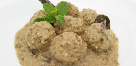 Albóndigas de cordero al estilo thai