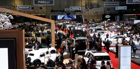 Imagen de archivo del salón del automóvil de Ginebra de 2019&nbsp;