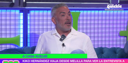 Kiko Hernández se estrena en 'Ni que fuéramos shhh' con un dardo a Mediaset: ''Era imposible trabajar con libertad''