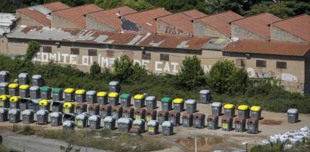 El espacio de la antigua fábrica Focusa que albergará la nueva piscina olímpica .