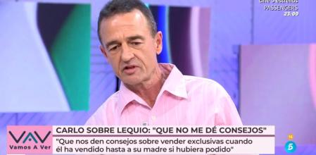 Alessandro Lequio responde a la últimas declaraciones de Carlo Costanzia: “Entiendo que un hijo de Mar Flores me tenga inquina”