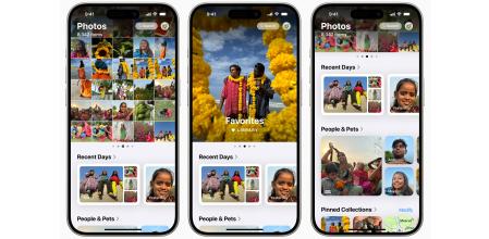 La nueva app Fotos en iOS 18