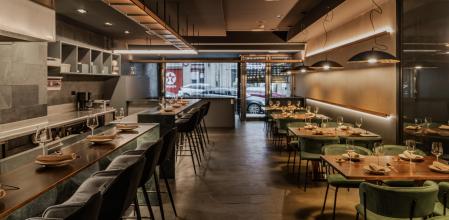 Barra del restaurante Indómito