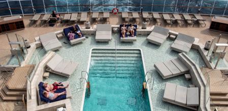 Una seña de identidad de un crucero de lujo es que nunca están masificados