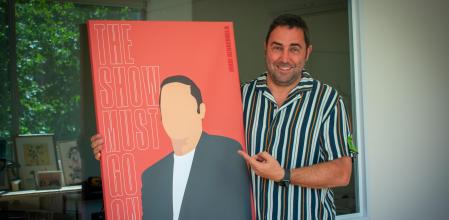 Jordi Herreruela, director del festival Cruïlla, en su oficina del Poblenou.