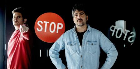 FOTO ALEX GARCIA DAVID Y JOSE MUÑOA, ESTOPA, PRESENTAN EL DISCO ESTOPIA 2024/02/29